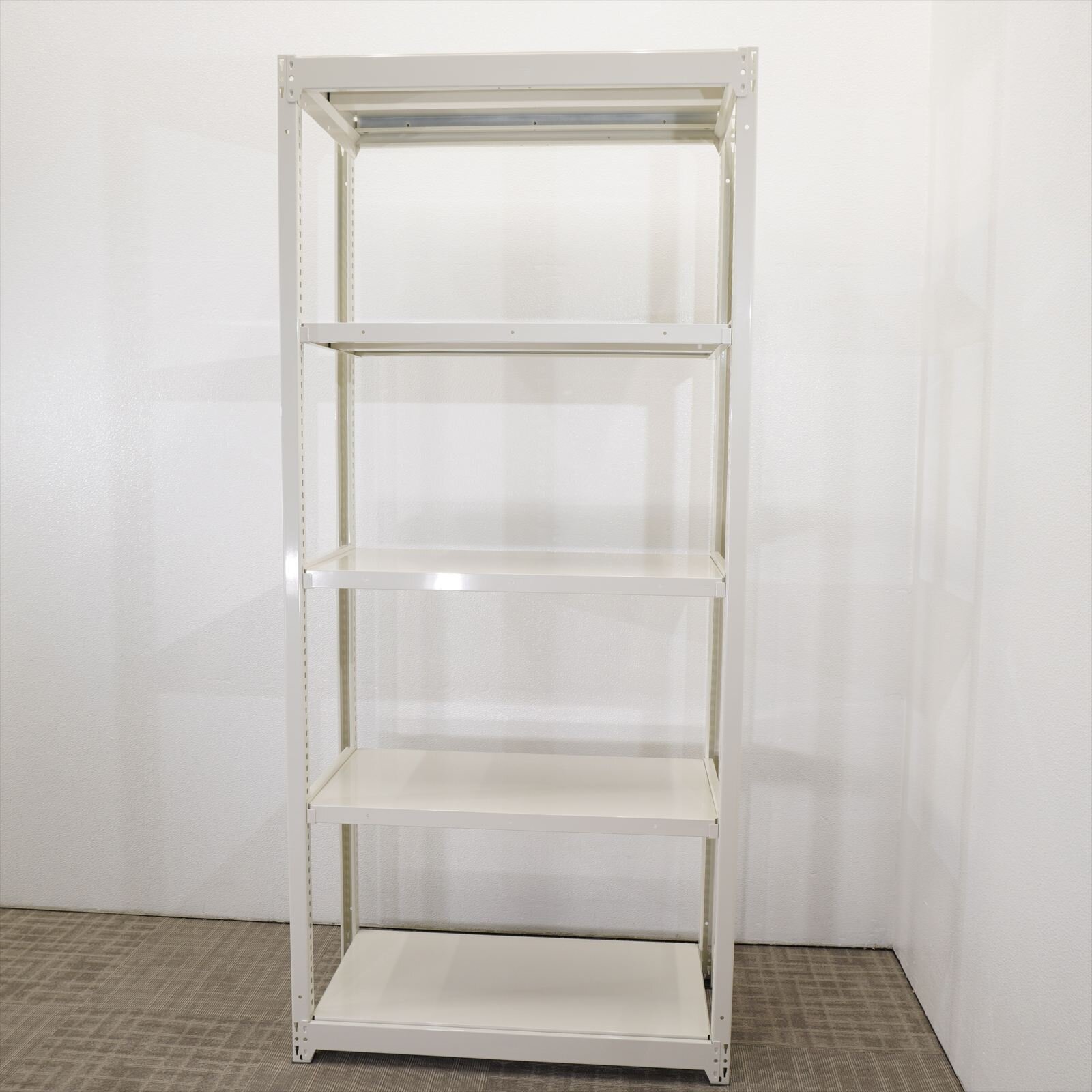 【自社便対応のみ】オカムラ 軽量棚 天地5段 100kg／1段 W940 D450 H2100