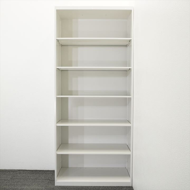 イトーキ シンライン オープン書庫 W900 D425 H2075 ベース無し W9色