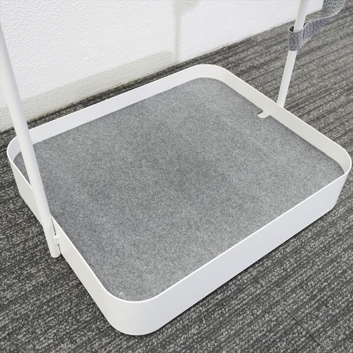 オカムラ ヴィヴァンシリーズ トレイワゴン キャスター付 W481 D380 H653