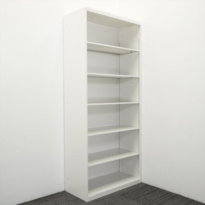 イトーキ シンライン オープン書庫 W900 D425 H2075 ベース無し W9色