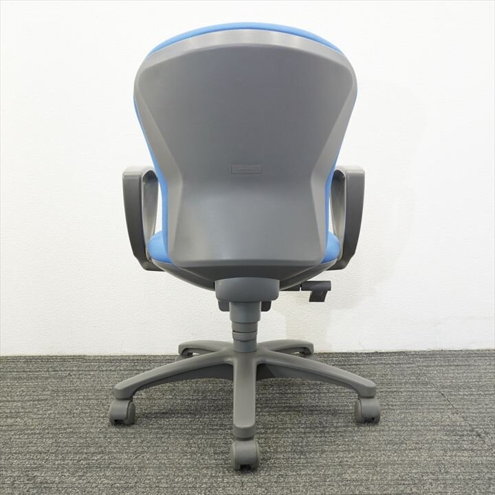 コクヨ レグノ２ 肘付 ブルー