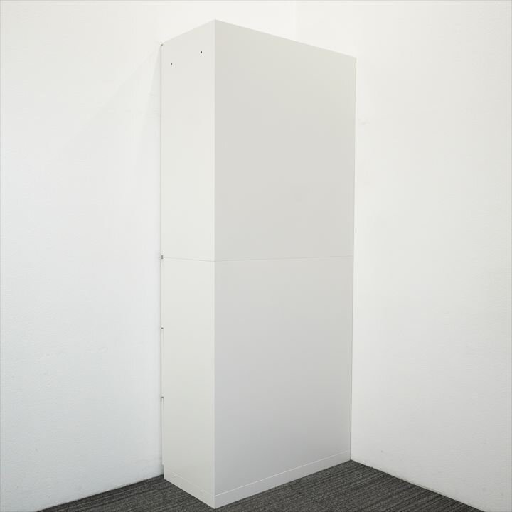 イトーキ シンライン 3段ラテラル+ガラス両開き書庫 H2140 W9色