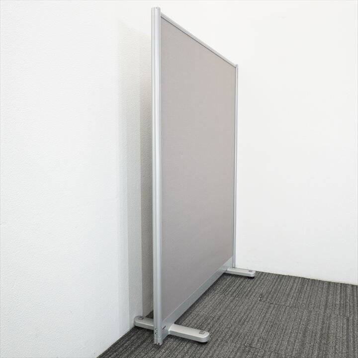 コクヨ パーティション キャスター付 グレー W1200 H1500