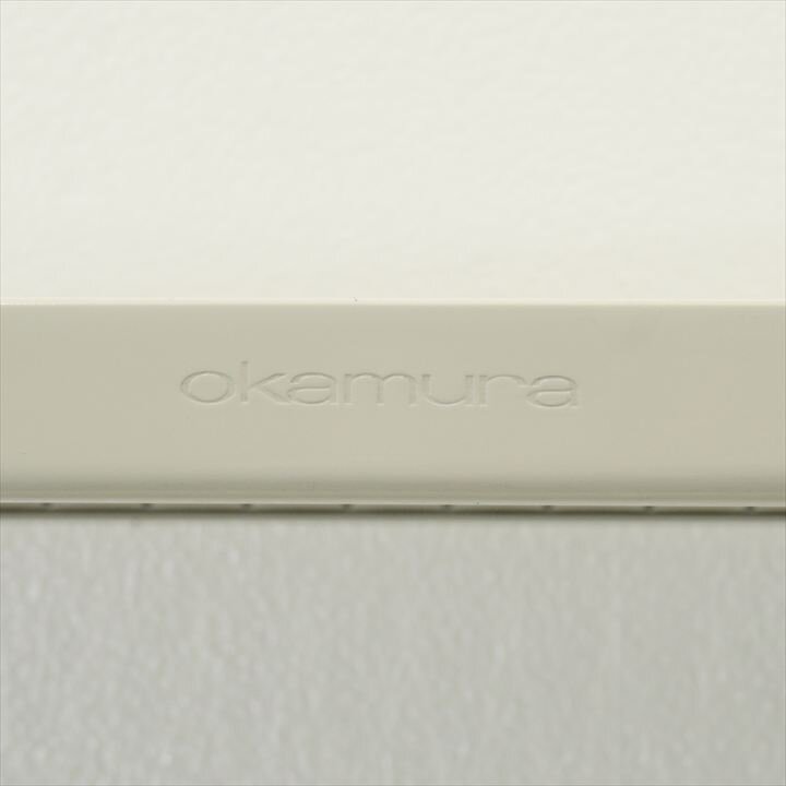 【自社便対応のみ】オカムラ 軽量棚 天地５段 150㎏/１段 W900 D450 H1800