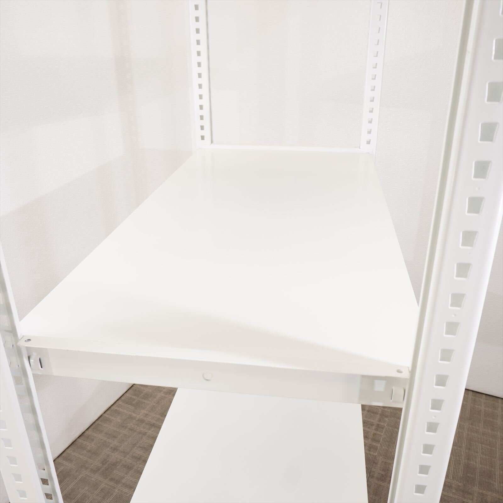 【自社便対応のみ】オカムラ 軽量棚 天地5段 100kg／1段 W940 D450 H2100 ホワイト