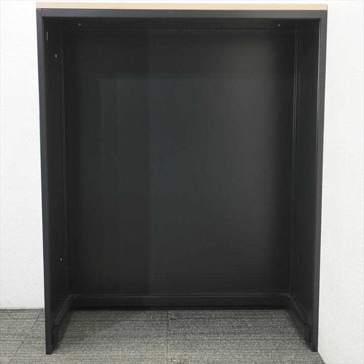 コクヨ エディア 多目的ドッグ 天板付 ブラック 特価品