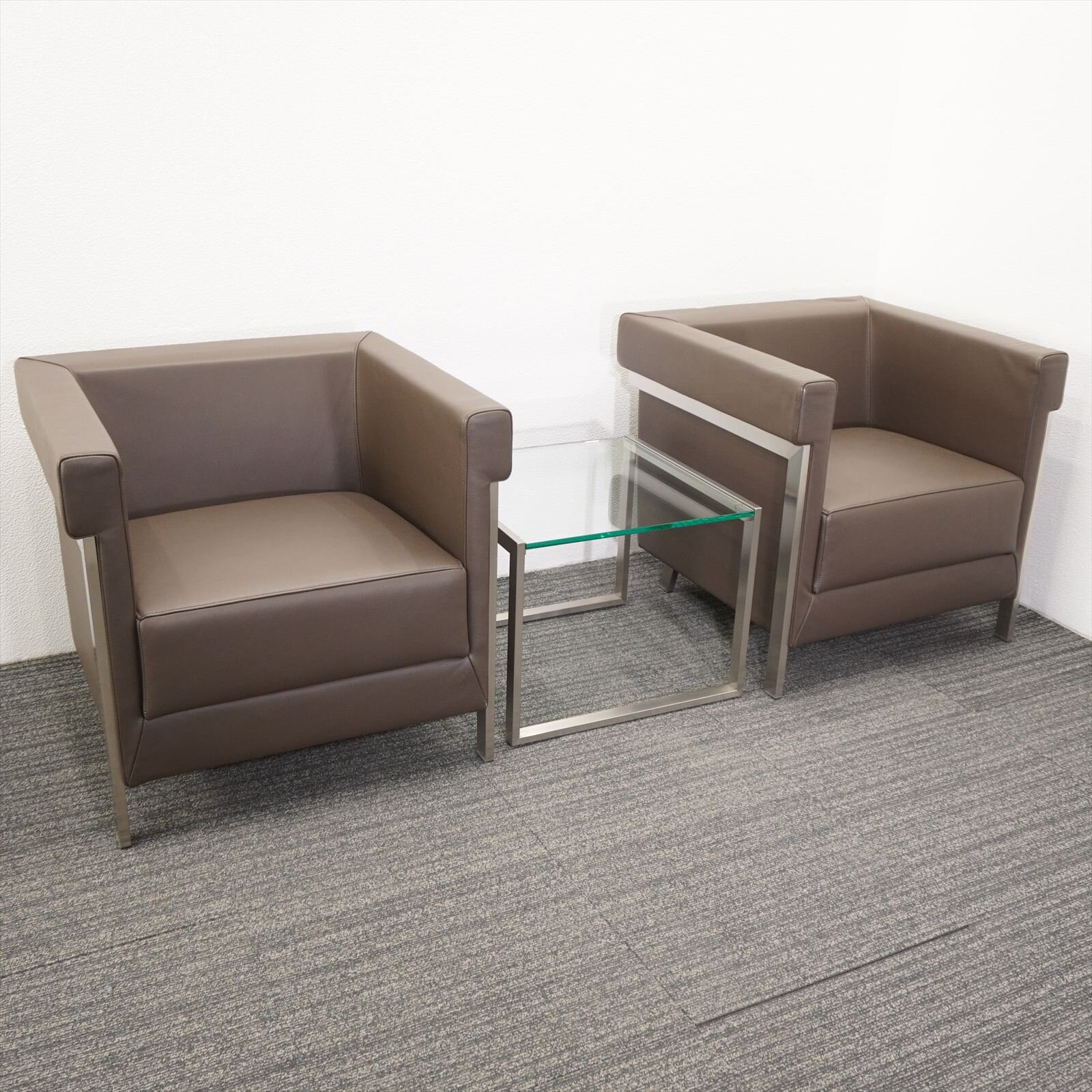 アイデック モダン 応接3点セット