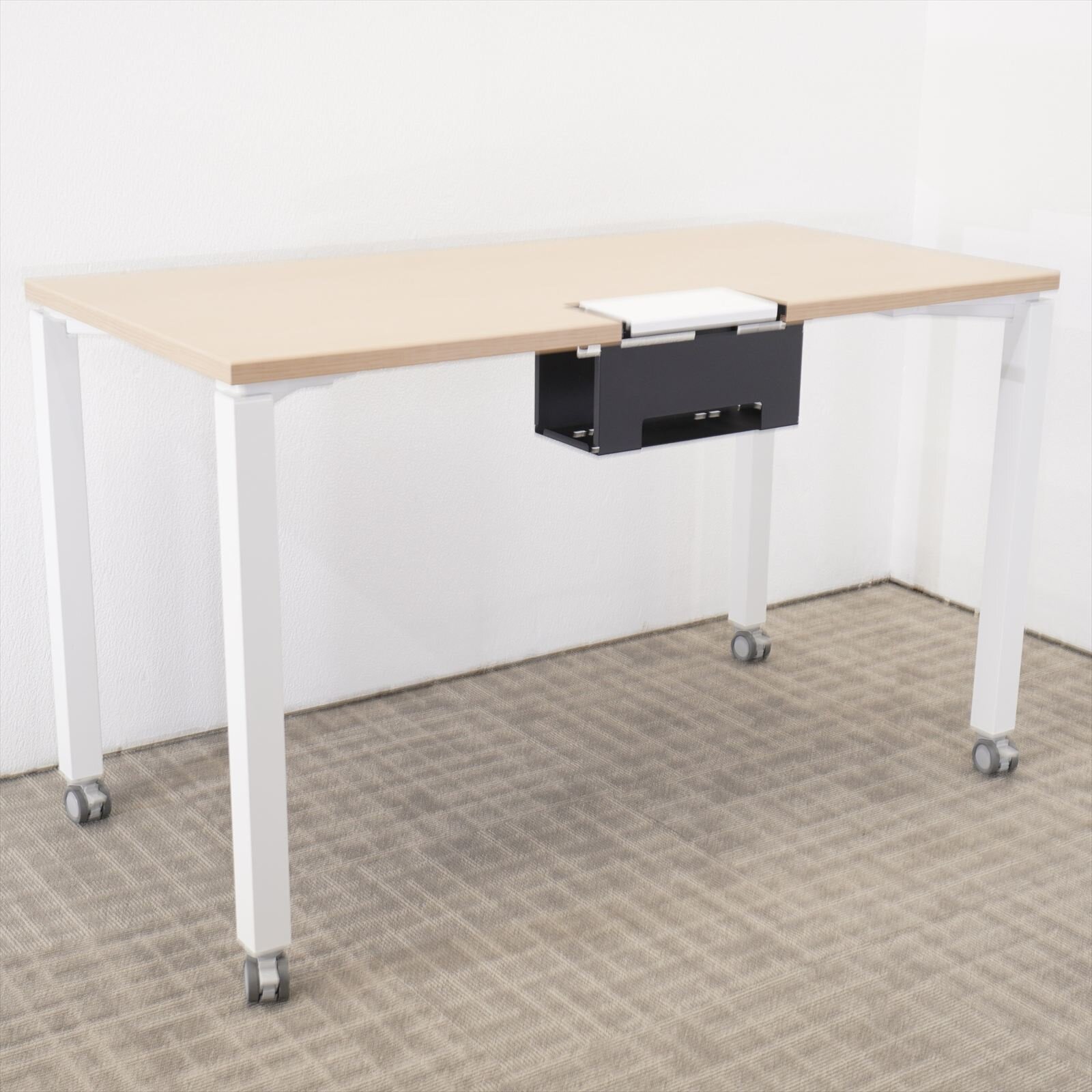 コクヨ ワークフィット スタンダードテーブル 126 キャスター付