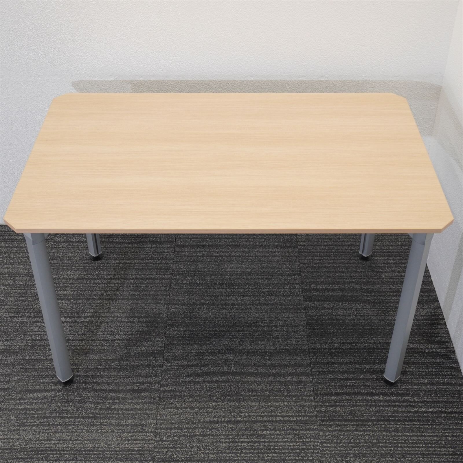 オカムラ スナップパワー ミーティングテーブル 1275 H700 ネオウッドライト