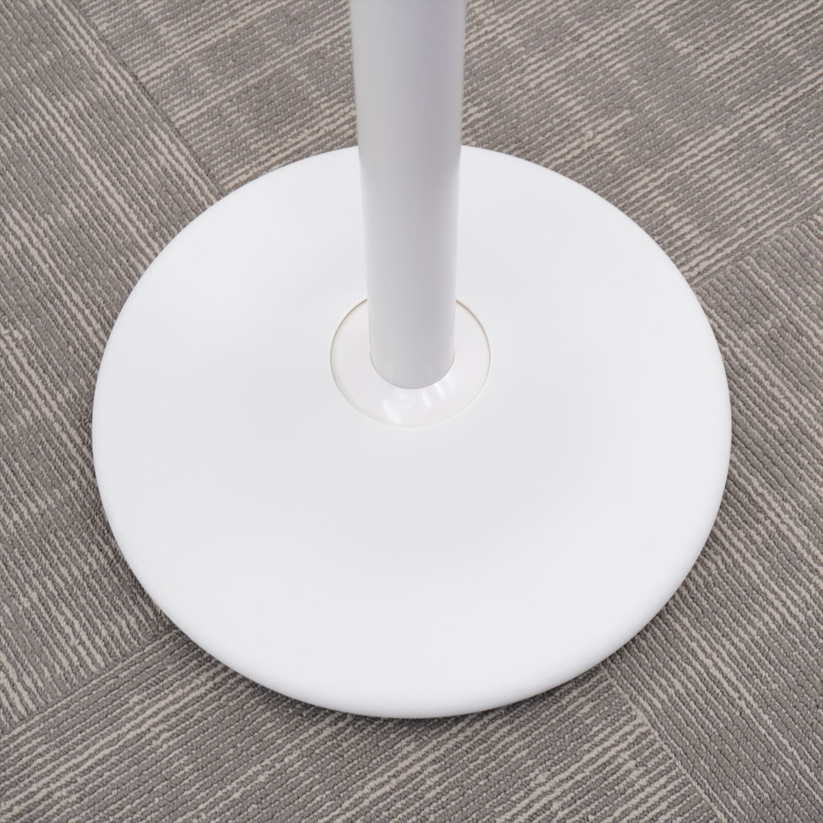 オカムラ ピルエット スイング脚スツール Φ350 H565-815 ライトグレー