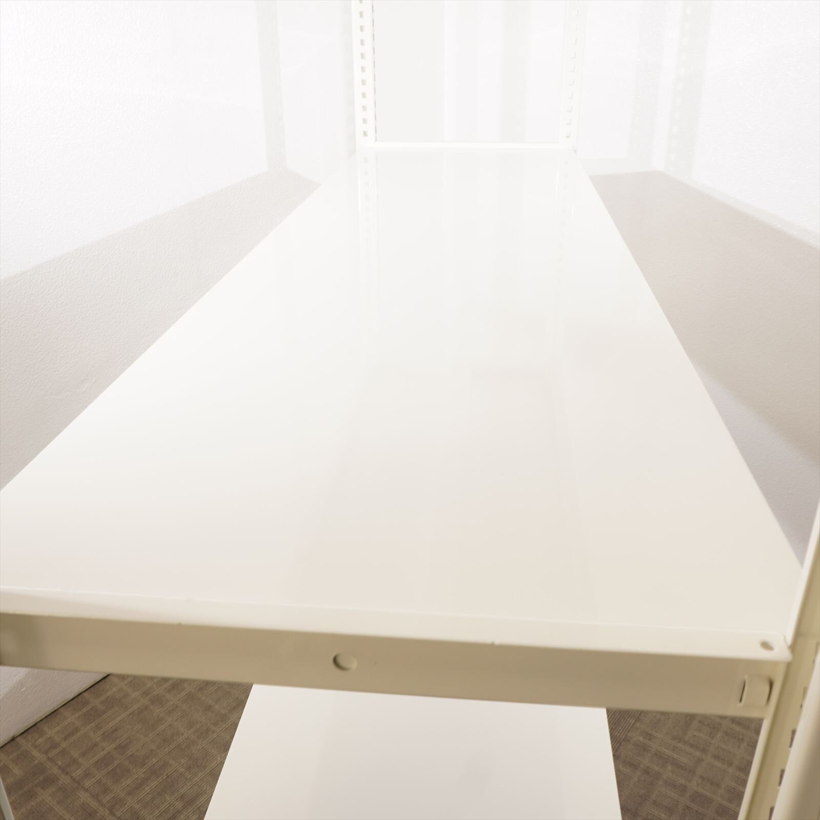 【自社便対応のみ】オカムラ 軽量棚 天地5段 100kg／1段 W1540 D450 H2100