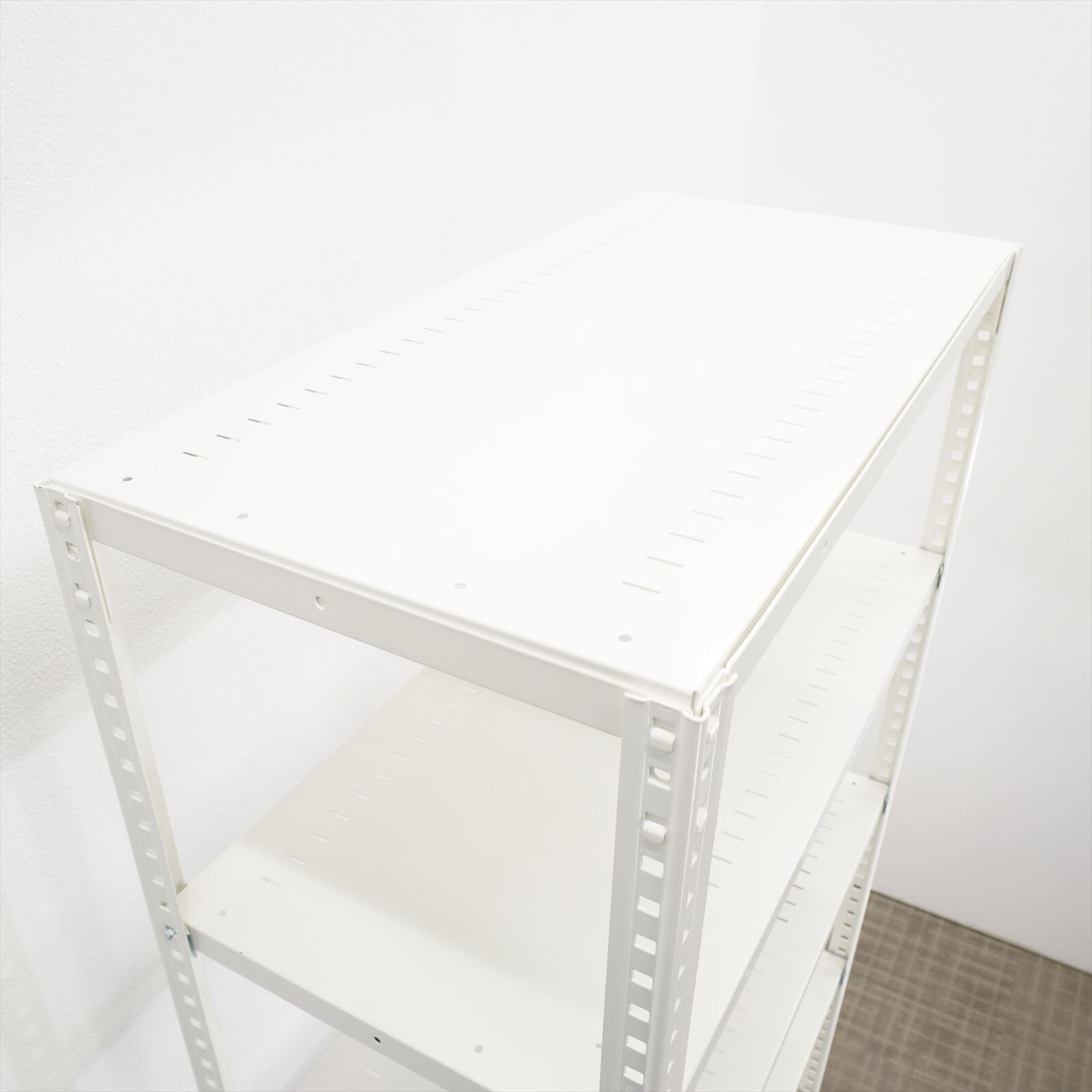 【自社便対応のみ】オカムラ 軽量棚 天地６段 150㎏/1段 W900 D450 H2100 ホワイト