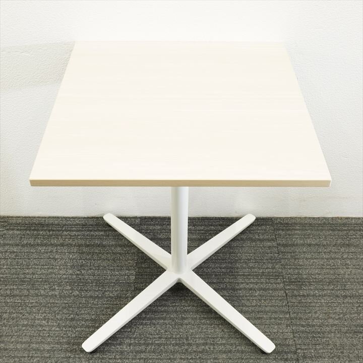 ウチダ ニュート ミーティングテーブル W600 D600 H720 ライトファインウッド