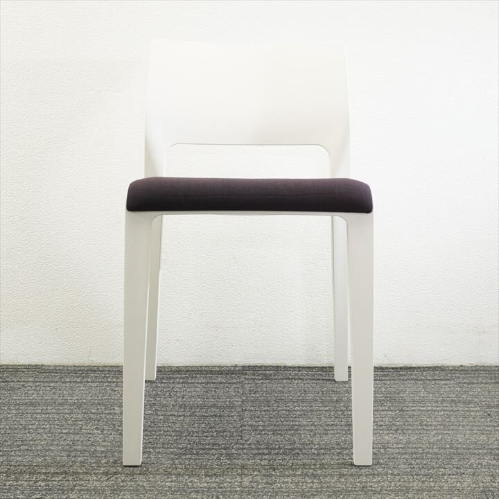 アルペール ジュノ ダイニングチェア パープル／ホワイト