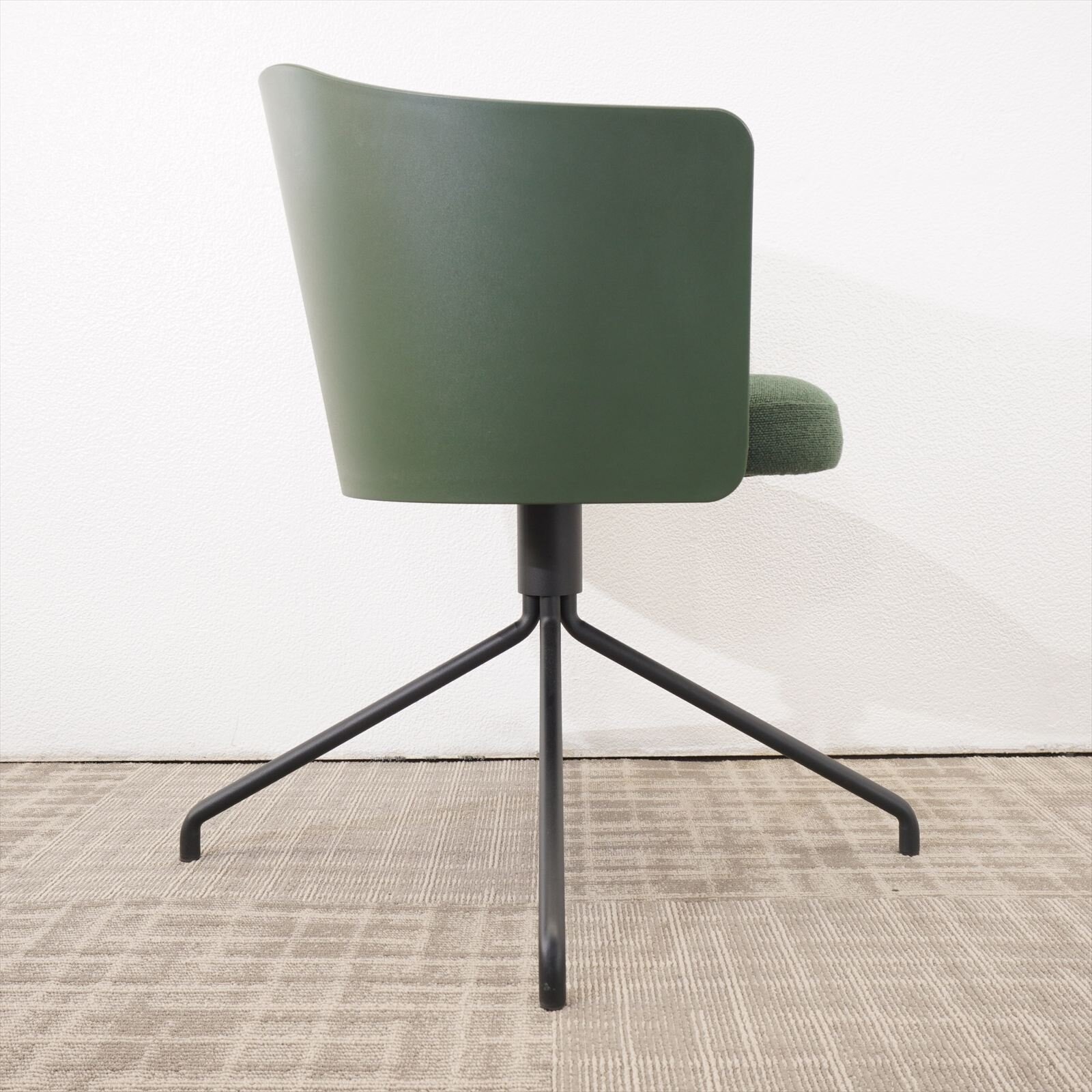 コクヨ コーデ ミーティングチェア ディープグリーン 3脚セット