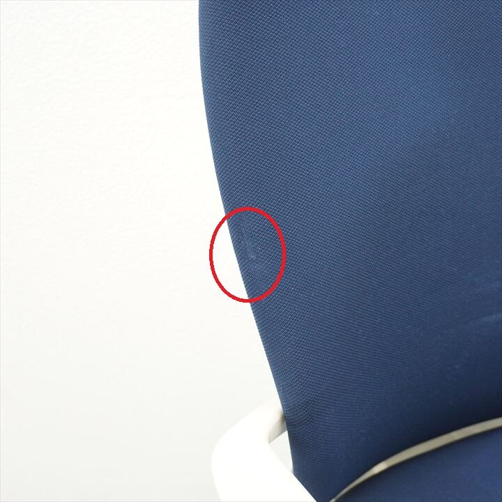 イトーキ フルゴ 肘付 ハイバック ネイビーブルー 特価品