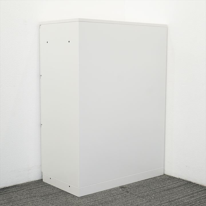 イトーキ シンラインキャビネットA4 3段ラテラル書庫 天板付 W800 D450 H1120 W9色