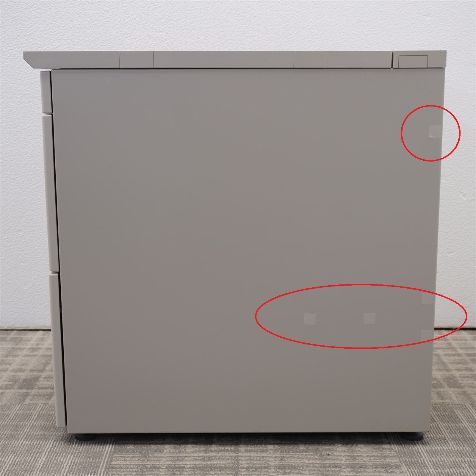 コクヨ ＭＸＶ 脇机 ３段