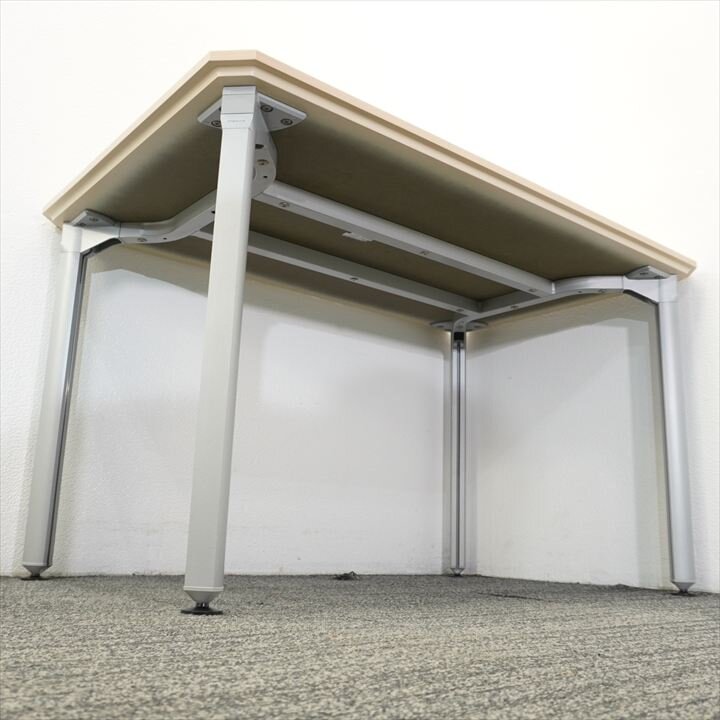 オカムラ スナップパワー ミーティングテーブル 1275 H700 ネオウッドライト