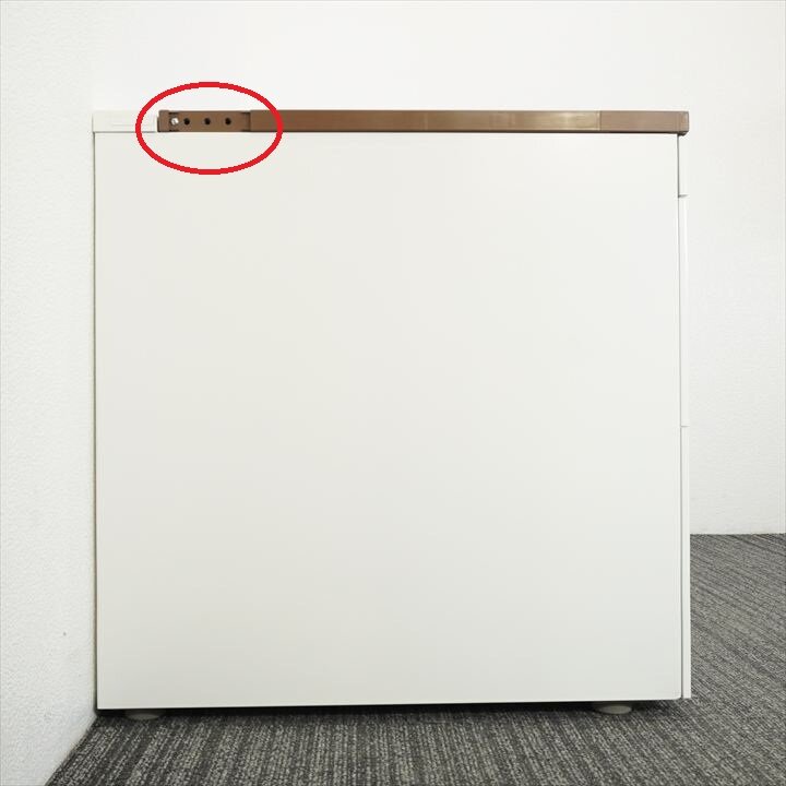 オカムラ アドバンス 両袖机 157 3×4段 H720 木目 特価品（1）