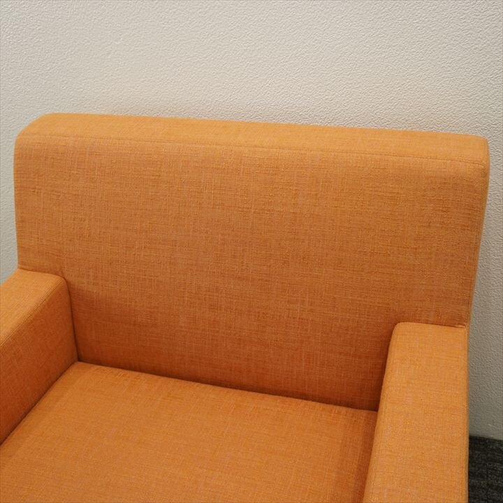 【カッシーナイクスシー取扱】CATHERINE MEMMI カトリーヌ メミ サンジェルマン・デ・プレ 1人掛ソファ オレンジ