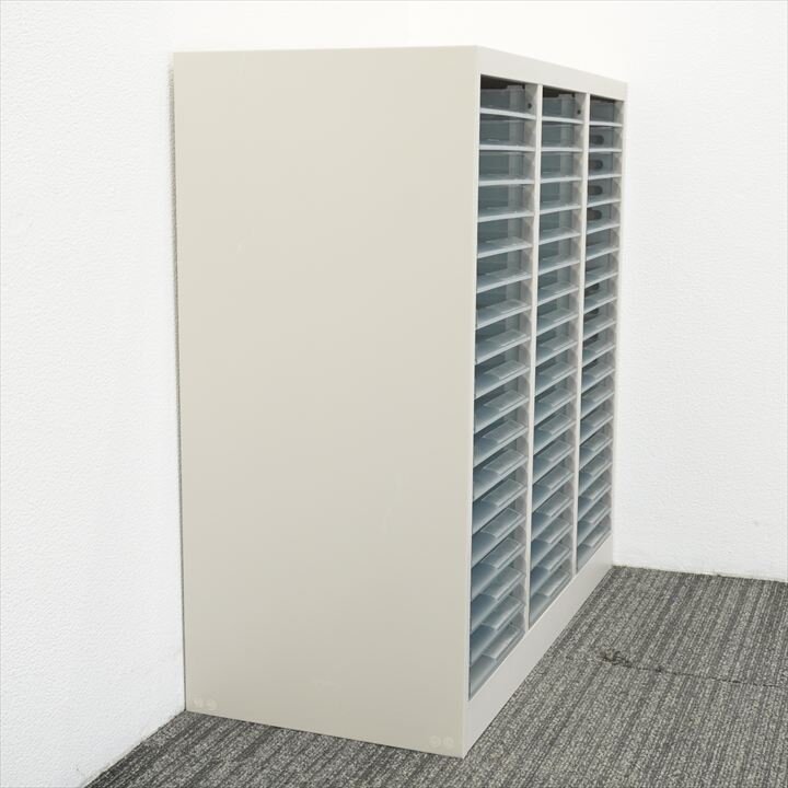 コクヨ 整理庫 ３列１８段 オープントレー W880 D400 H880 特価品（1）