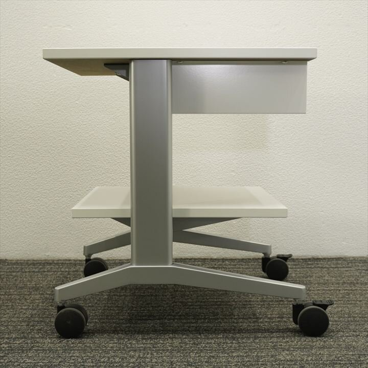 コクヨ 機器台 キャスター付 W450 D500 H550 ホワイト