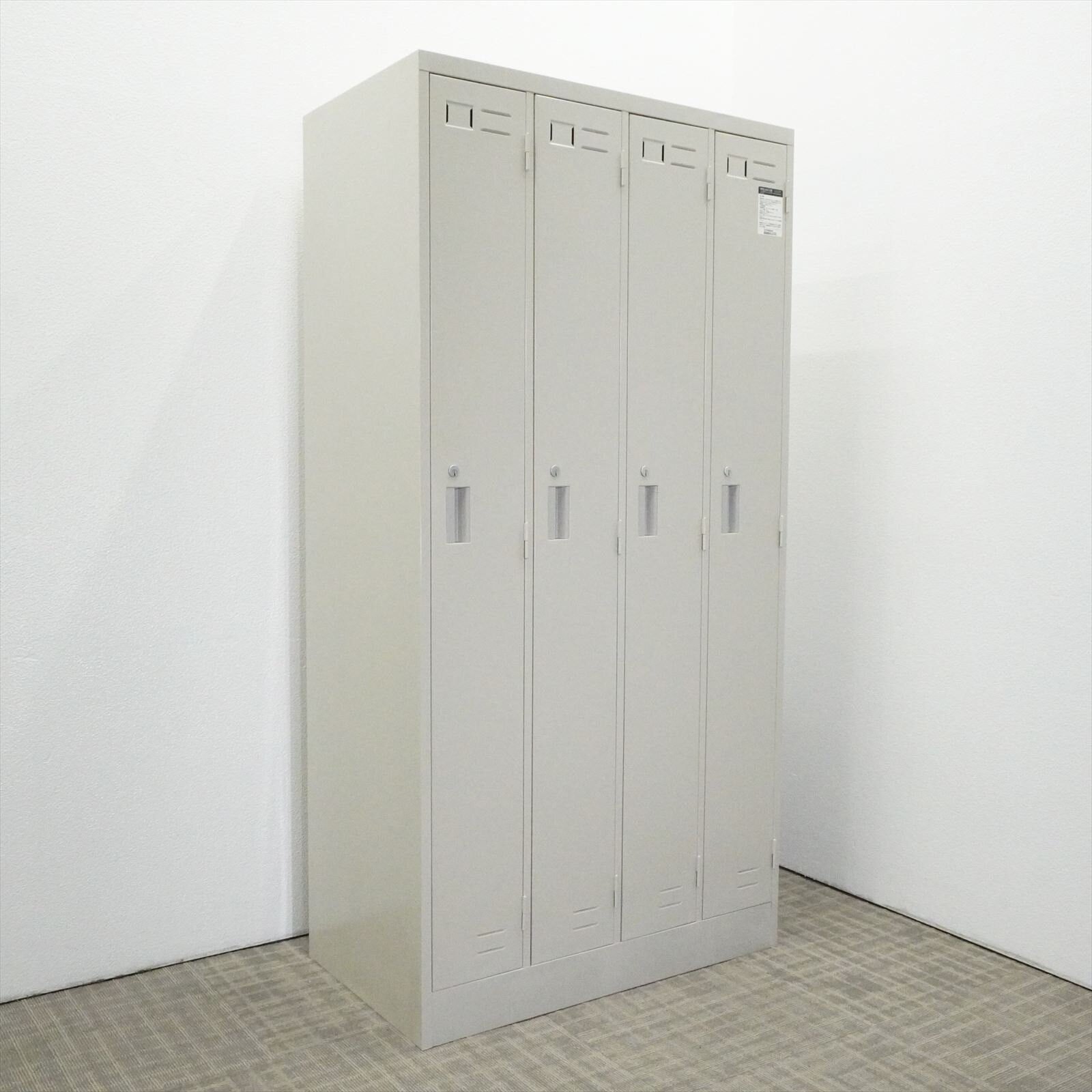 コクヨ ＬＫ ４人用ロッカー Ｍ色