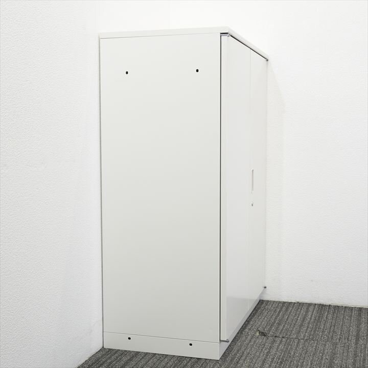 イトーキ シンラインキャビネットA4 両開き書庫 天板付 W800 D450 H1120 W9色