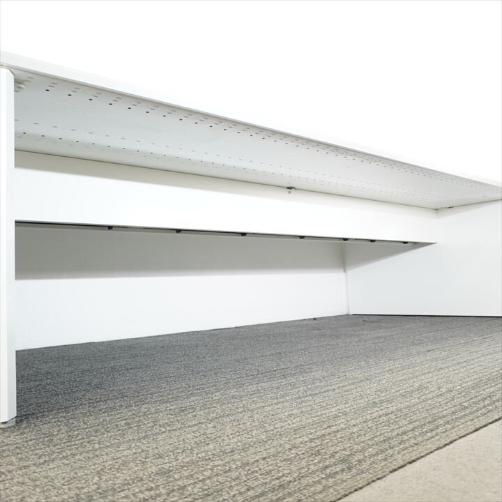 オカムラ プロユニット フリーウェイ フリーアドレス 6014 H720 W2400天板4枚+W1200天板2枚 10席分 ホワイト天板