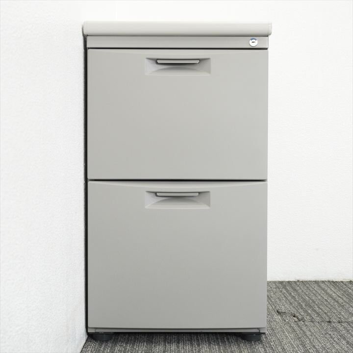 イトーキ CZ 2段脇机 WE色