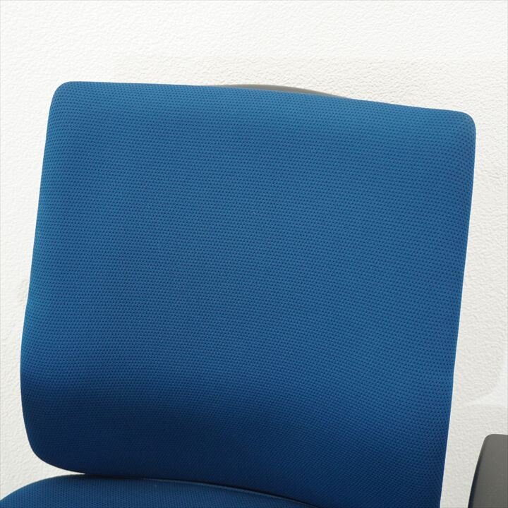 コクヨ ウィザード2 可動肘 ハンガー付 プルシアンブルー