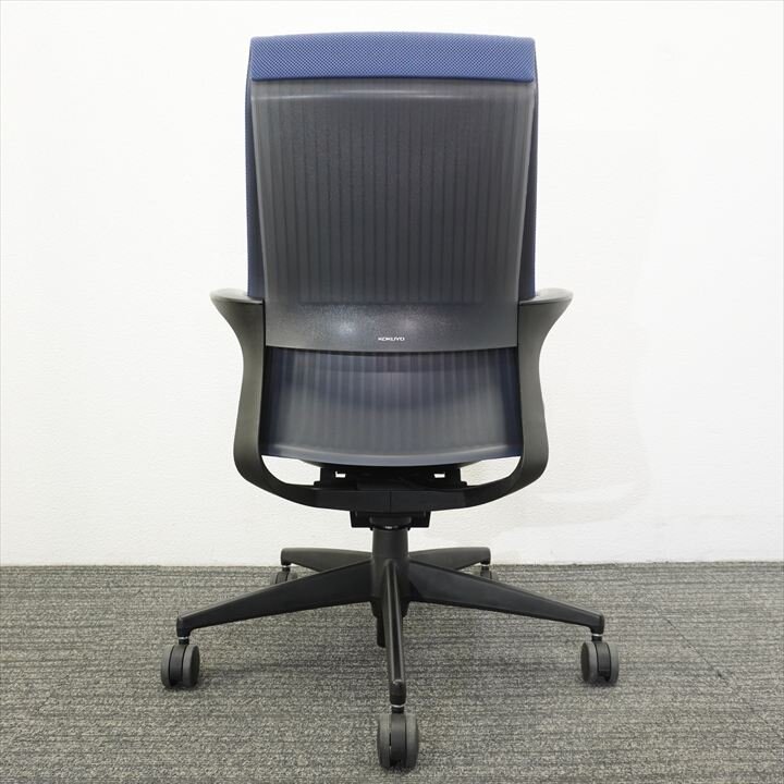 コクヨ M４ 固定肘 ブルー 特価品