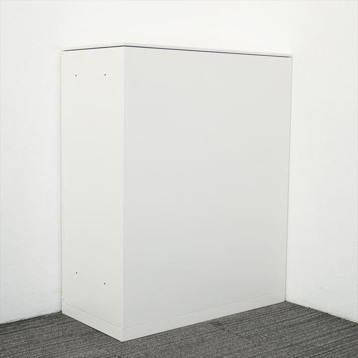 オカムラ レクトライン ダイヤル式両開き書庫 天板付 W900 D450 H1115