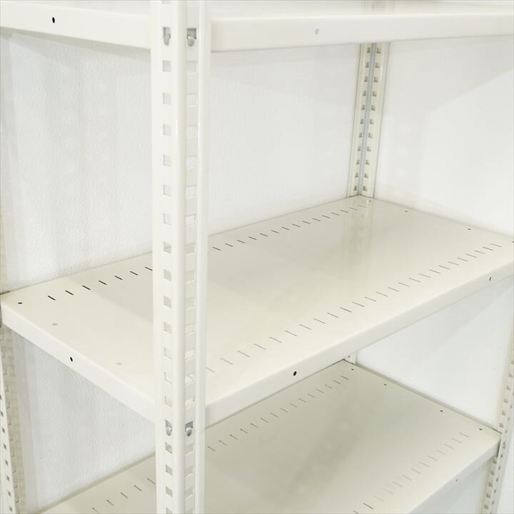 【自社便対応のみ】オカムラ 軽量棚 天地５段 150㎏/１段 W900 D450 H1800