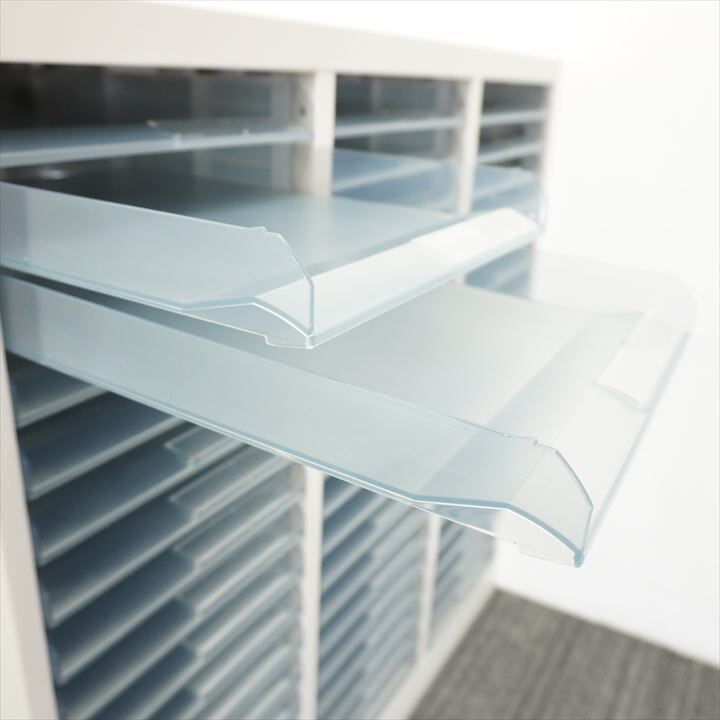 コクヨ 整理庫 ３列１８段 オープントレー W880 D400 H880 特価品（1）