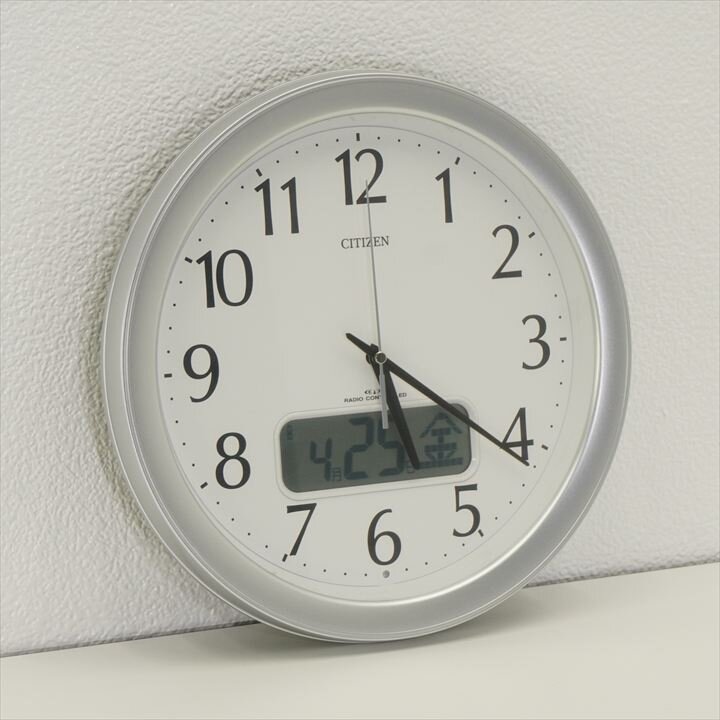 シチズン 電波時計 表示付