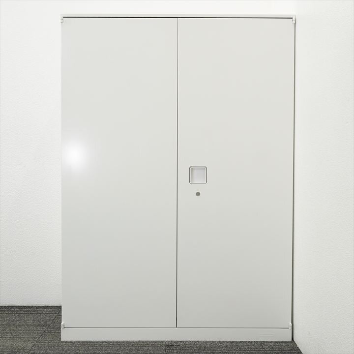 オカムラ レクトライン 両開き書庫 天板付 W900 D450 H1265