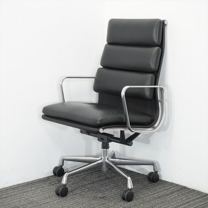 ハーマンミラー イームズ ソフトパッド エグゼクティブチェア 皮革