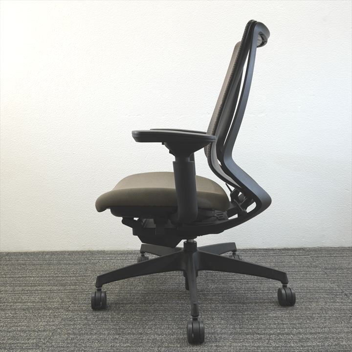 コクヨ デュオラ 稼動肘 ハイバック ブラウン