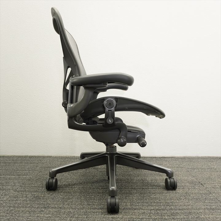 ハーマンミラー アーロンチェアー リマスタード フル装備 Ｂサイズ