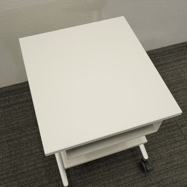 コクヨ 機器台 キャスター付 W450 D500 H550 ホワイト