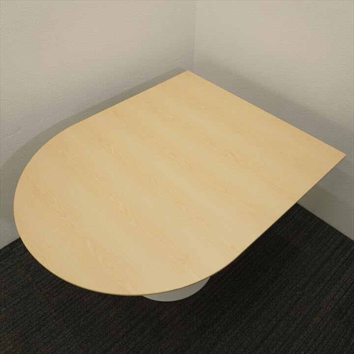 半円テーブル 木目