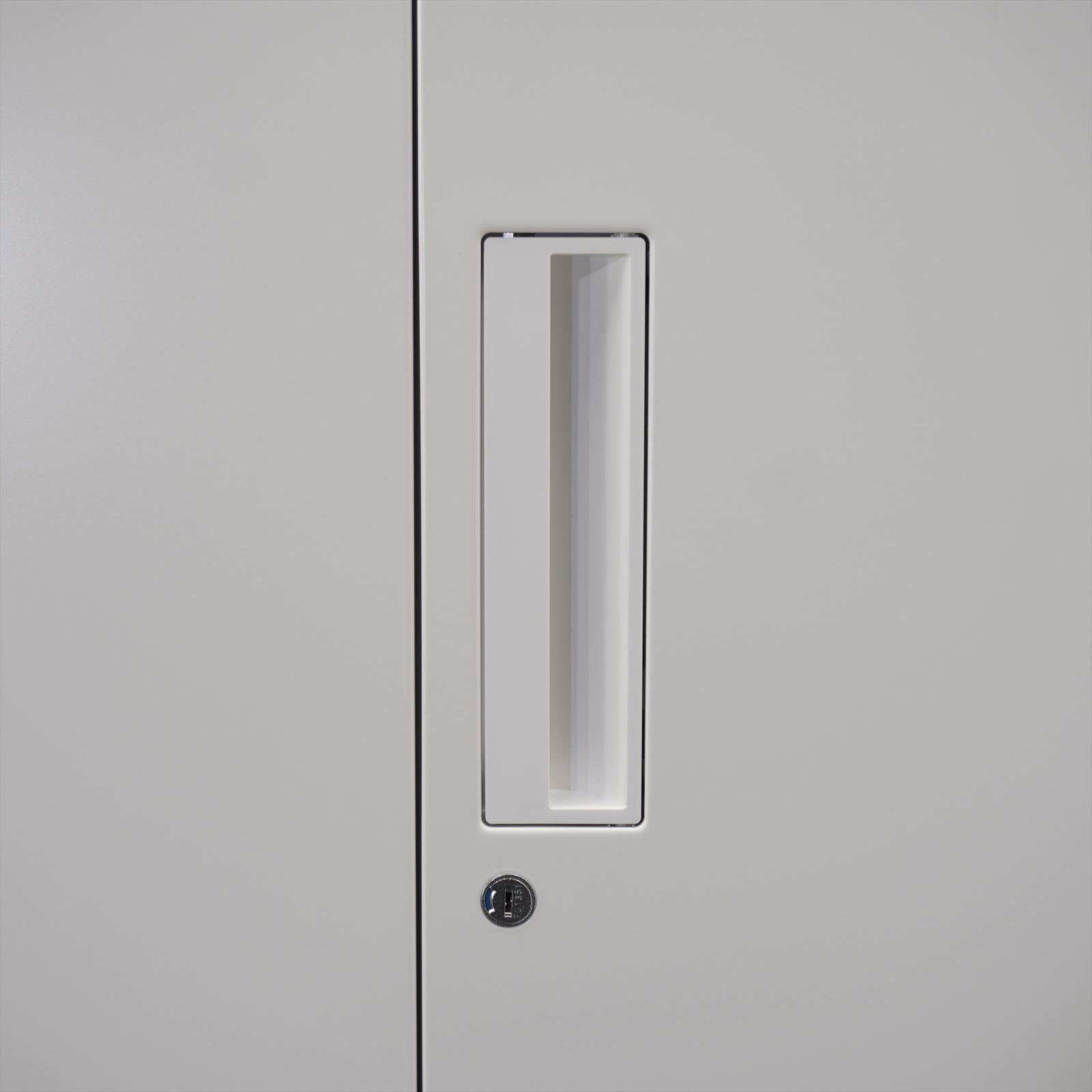 コクヨ エディア 両開き書庫 天板付 W900 D400 H985