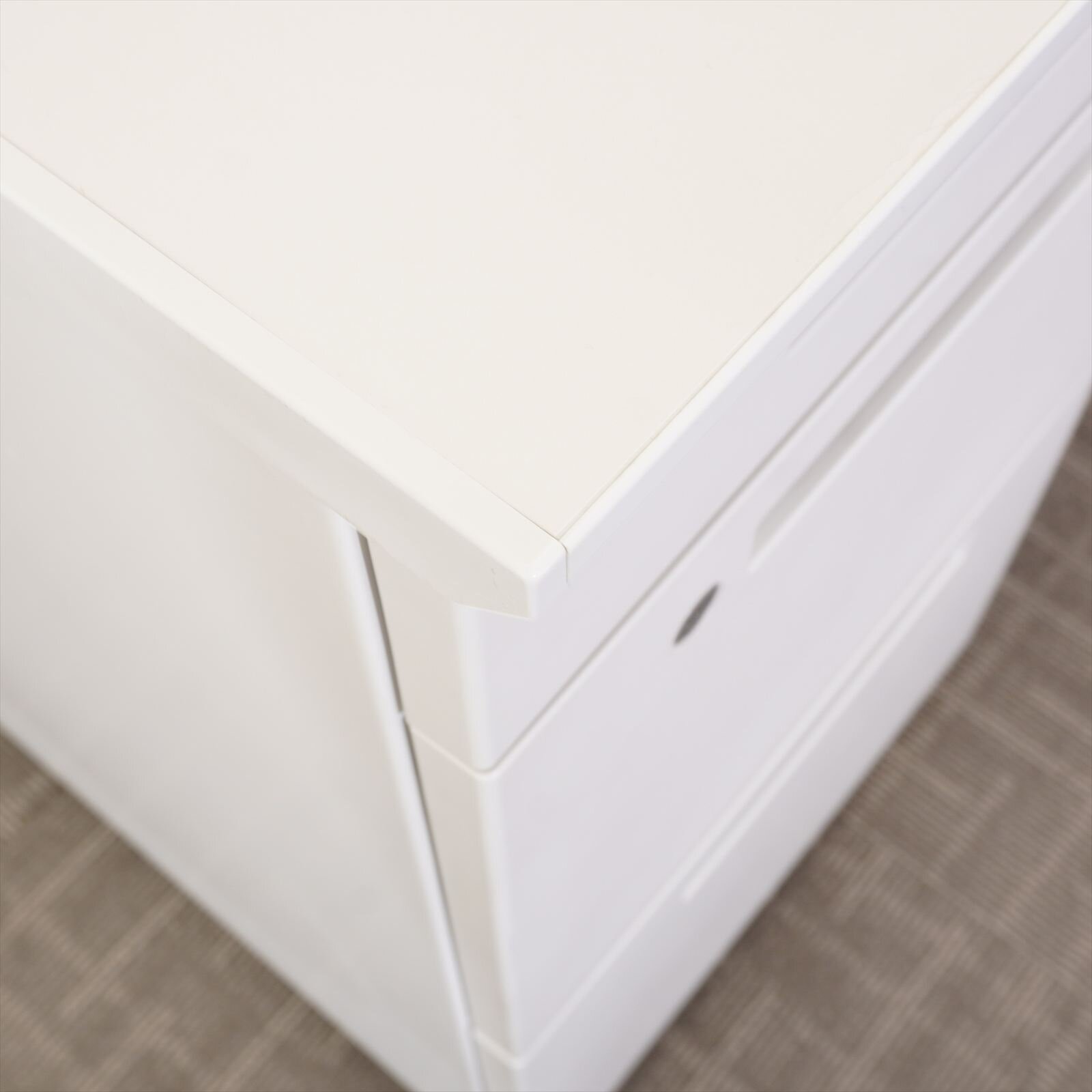 コクヨ IS 両袖机 147 3×3段 H720 ホワイト