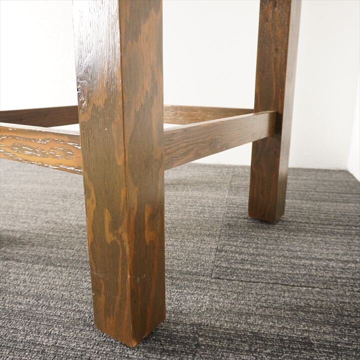 木製丸ハイテーブル Φ1000 H1050 (2)