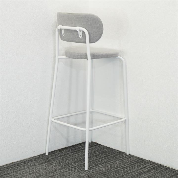 コクヨ ハングライク ハイチェアー 背クロス グレー