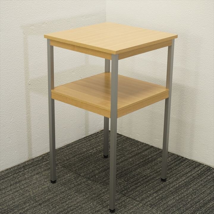 電話台 W400 D400 H700 木目