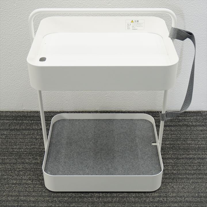 オカムラ ヴィヴァンシリーズ トレイワゴン キャスター付 W481 D380 H653