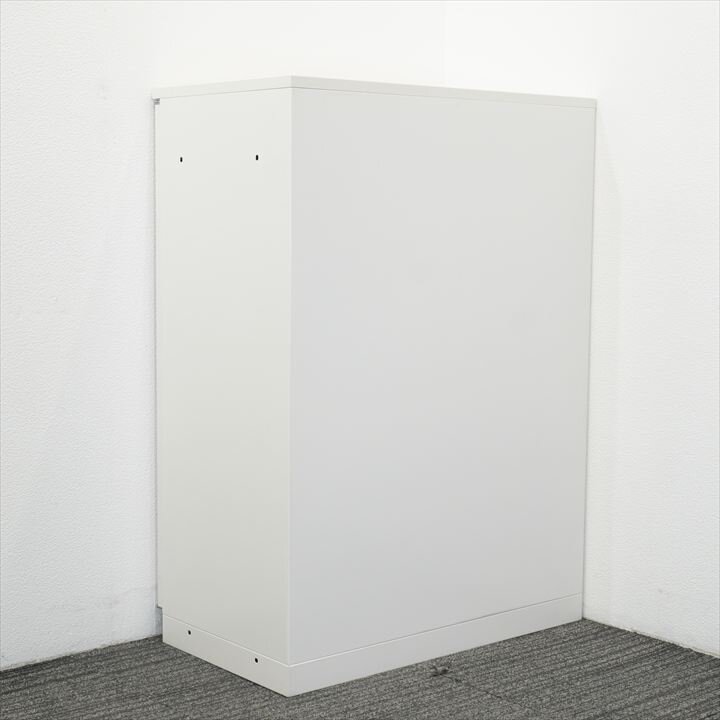 イトーキ シンラインキャビネットA4 両開き書庫 天板付 W800 D450 H1120 W9色